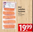 H & C Lachsfiletportionen im Angebot bei famila Nordost in Flensburg H & C Lachsfiletportionen Angebote bei famila Nordost Flensburg für 19,99 €