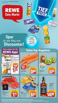 REWE Prospekt "Dein Markt" mit  Seiten (Dresden)