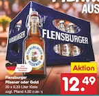 Pilsener oder Gold von Flensburger für 12,49 € bei Netto Marken-Discount im Angebot Pilsener oder Gold von Flensburger im aktuellen Netto Marken-Discount Prospekt