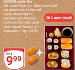 Lachs-Box im Angebot bei GLOBUS in Rostock Lachs-Box Angebote von GLOBUS bei GLOBUS Rostock für 9,99 €