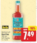 Aperitivo von Berliner Luft für 7,49 € bei E center im Angebot Aperitivo von Berliner Luft im aktuellen E center Prospekt