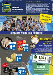 Aktueller Marktkauf Supermarkt Prospekt in Lohe-Föhrden und Umgebung, "Top Angebote" mit 4 Seiten, 04.08.2025 - 09.08.2025