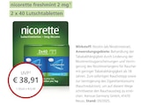 freshmint 2 mg von nicorette im aktuellen LINDA Partnerapotheke Prospekt