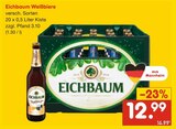 Aktuelles Eichbaum Weißbiere Angebot bei Netto Marken-Discount in Mannheim ab 12,99 €