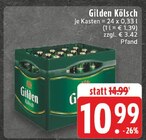 Kölsch Angebote von Gilden bei EDEKA Monheim für 10,99 €