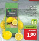 Zitronen Angebote von EDEKA Bio bei Marktkauf Nürnberg für 1,00 €