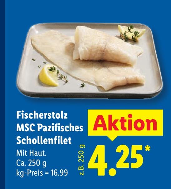 MSC Pazifisches Schollenfilet