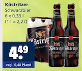 Schwarzbier im Angebot bei Getränkewelt in Herne Schwarzbier Angebote von Köstritzer bei Getränkewelt Herne für 4,49 €