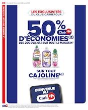 Promos Cajoline dans le catalogue "FÊTE DES MÈRES" de Carrefour à la page 66