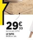 Le tapis dans le catalogue Centrakor