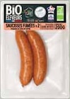Saucisses fumées bio - BIO DES ELEVEURS - Intermarché Express Saucisses fumées bio - BIO DES ELEVEURS à 2,69 € dans le catalogue Intermarché Express