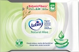 Papier toilette humide Natural Aloé X42 - LOTUS à 0,32 € dans le catalogue Intermarché Hyper