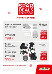 Spielzeug & Baby Prospekt von BabyOne Wackersberg BabyOne Prospekt: "SPAR DEALS DER WOCHE", 2 Seiten, 05.12.2022 - 11.12.2022