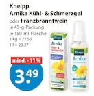 Arnika Kühl- & Schmerzgel von Kneipp im aktuellen V-Markt Prospekt für 3,49 €