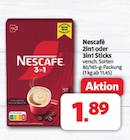 2in1 oder 3in1 Sticks im Angebot bei Markant Nordwest in Hannover 2in1 oder 3in1 Sticks Angebote von Nescafé bei Markant Nordwest Hannover für 1,89 €