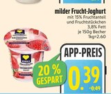 milder Frucht-Joghurt im Angebot bei EDEKA in Ravensburg milder Frucht-Joghurt Angebote von LIDL bei EDEKA Ravensburg für 0,39 €