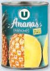 Ananas tranches au jus d'ananas - U dans le catalogue Super U