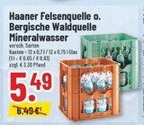 Trinkgut Übach-Palenberg - Haaner Felsenquelle Angebot im Prospekt Haaner Felsenquelle bei Trinkgut im Übach-Palenberg Prospekt für 5,49 €