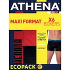 Boxers homme "basic color" - ATHENA en promo chez Carrefour Clermont-Ferrand à 19,99 €