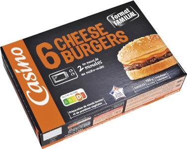 Cheese Burgers surgelés