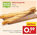 Aktuelle Brot Angebote bei Netto Marken-Discount in Gelsenkirchen Aktuelles Weizenbaguette Angebot bei Netto Marken-Discount in Gelsenkirchen ab 0,59 €