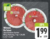 Bio Geflügel Salami Angebote von Wiltmann bei EDEKA Freiberg für 1,99 €