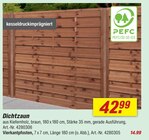 Dichtzaun Angebote bei toom Baumarkt Villingen-Schwenningen für 14,99 €