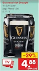 Irish Draught von Guinness für 4,88 € bei Netto Marken-Discount im Angebot Irish Draught von Guinness im aktuellen Netto Marken-Discount Prospekt