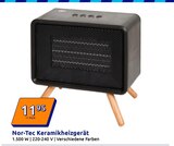 Keramikheizgerät von Nor-Tec im aktuellen Action Prospekt für 11,95 €