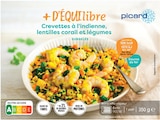 Crevettes à l'indienne, lentilles corail et légumes - Picard en promo chez Picard Crevettes à l'indienne, lentilles corail et légumes - Picard dans le catalogue Picard
