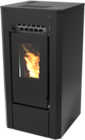 Poêle à pellet webber wbh 278 7,1kw en promo chez Brico Dépôt Poêle à pellet webber wbh 278 7,1kw dans le catalogue Brico Dépôt