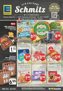 EDEKA Prospekt der Woche "Aktuelle Angebote" Seite 1, 13.10.2025 bis 18.10.2025 für Leverkusen Aktueller EDEKA Prospekt "Aktuelle Angebote" Seite 1 von 24 Seiten für Leverkusen
