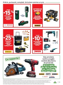 Promotion Scie Sauteuse dans le prospectus LEROY MERLIN, valable du 08/07/2026 au 04/08/2026 Promo Scie Sauteuse dans le catalogue LEROY MERLIN du moment à la page 31