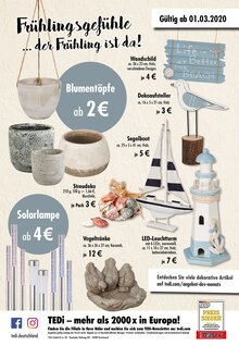 TEDi, FRÜHLINGSGEFÜHLE…DER FRÜHLING IST DA! für Berlin