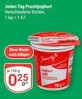 Aktuelles Fruchtjoghurt Angebot bei GLOBUS in Siegen (Universitätsstadt) ab 0,25 €