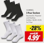 3 Paar Socken von HUMMEL im aktuellen Lidl Prospekt für 4,99 €