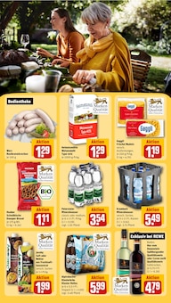 Bratwurst im REWE Prospekt "Dein Markt" mit 30 Seiten (Karlsruhe)