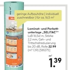 Aktuelles Laminat- und Parkettunterlage Angebot bei BayWa Bau- und Gartenmärkte in Nürnberg ab 22,99 €