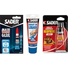 SUR TOUTES LES COLLES ET TOUS LES ENDUITS - SADER dans le catalogue Carrefour