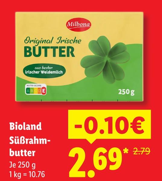 Süßrahmbutter