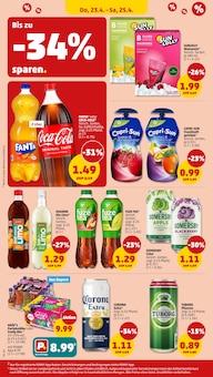 Coca Cola im Penny Prospekt "Wer günstig will, muss Penny." mit 38 Seiten (Augsburg)