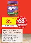 Pâte à tartiner aux noisettes et au cacao - Milka dans le catalogue Intermarché