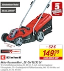 toom Baumarkt Vierlinden - Akku-Rasenmäher „GE-CM 18/33 Li“ Angebot im Prospekt Akku-Rasenmäher „GE-CM 18/33 Li“ bei toom Baumarkt im Vierlinden Prospekt für 149,99 €