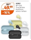 WF-C510 True Wireless Kopfhörer Angebote von SONY bei Müller Hofheim für 49,99 €