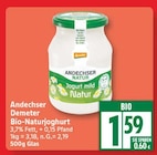 Demeter Bio-Naturjoghurt von Andechser im aktuellen EDEKA Prospekt