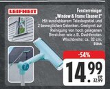 Fensterreiniger Window & Frame Cleaner L Angebote von Leifheit bei E center Pirna für 14,99 €