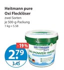 pure Oxi Flecklöser von Heitmann im aktuellen V-Markt Prospekt für 2,79 €