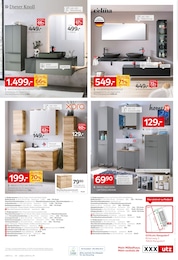 Waschbeckenunterschrank Angebot im aktuellen XXXLutz Möbelhäuser Prospekt auf Seite 8