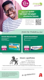 mea - meine apotheke Apotheken Prospekt der aktuellen Woche mit 4 Seiten, gültig von 01.06.2026 bis 30.06.2026, in Jünkerath und Umgebung Aktueller mea - meine apotheke Apotheken Prospekt in Jünkerath und Umgebung, "Unsere Juni-Angebote" mit 4 Seiten, 01.06.2026 - 30.06.2026