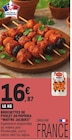 Brochettes de poulet au paprika - MAITRE JACQUES dans le catalogue E.Leclerc